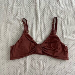 Hatch Collection Everyday Nursing Bra in Anise, Size L